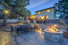 4BR Near USAFA Entertain w Lg Backyard & Hot Tub